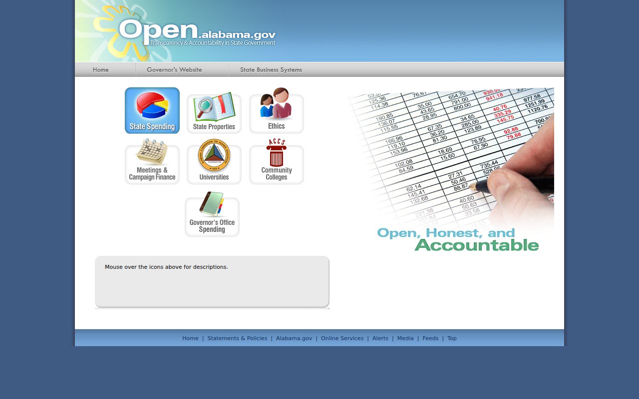 State transparency portal distinguished from Alabama probate records